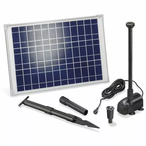 Coupon ✔️ Système De Pompe Solaire "Splash" Avec Module Solaire 10 W - 610 L / H - Max 150 Cm Esotec ⌛ 4 Coupon ✔️ Système De Pompe Solaire "Splash" Avec Module Solaire 10 W - 610 L / H - Max 150 Cm Esotec ⌛ – Image 2