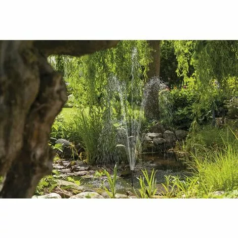 De gros ? Système De Pompe Solaire "Splash" 20 W - 1350 L / H - Max 190 Cm Esotec ? 6 De gros ? Système De Pompe Solaire "Splash" 20 W - 1350 L / H - Max 190 Cm Esotec ? – Image 4