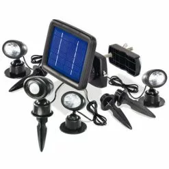 Meilleure affaire ? Set De 3 Spots à énergie Solaire - Avec Détecteur De Mouvement Esotec ? -Esotec Boutique 11452544 3