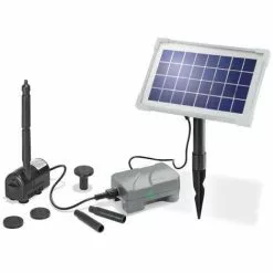 Meilleure affaire ? Ensemble De Pompe Solaire "Rimini Plus" Avec Batterie + Panneau Solaire Pour Votre Bassin Esotec ✔️ -Esotec Boutique 11452605 3