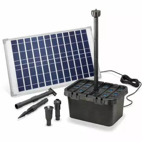 Remise ? Filtre De Bassin Solaire Professional 25W 100902 L/h Pompe De Bassin De Jardin Esotec 100902 ✔️ 3 Remise ? Filtre De Bassin Solaire Professional 25W 100902 L/h Pompe De Bassin De Jardin Esotec 100902 ✔️
