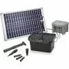 Nouveau ? ESOTEC Kit Filtre Solaire Pour Bassin 25/650 + Batterie LED Filtre Pompe Solaire Bassin De Jardin 101064 ? -Esotec Boutique 26787270 1