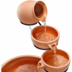 De gros ? Fontaine Solaire Cascade Avec Batterie + LED Fontaine Solaire Fontaine De Jardin Esotec 101304 ⭐ -Esotec Boutique 26787348 4