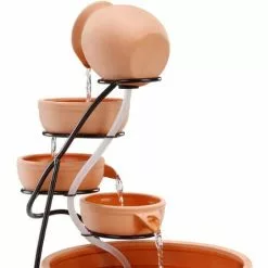 De gros ? Fontaine Solaire Cascade Avec Batterie + LED Fontaine Solaire Fontaine De Jardin Esotec 101304 ⭐ -Esotec Boutique 26787348 5