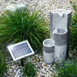 Sortie ? ESOTEC Fontaine De Jardin Solaire Fontaine Fontaine D’eau Cascades Deco Fontaine Solaire 101312 ⌛