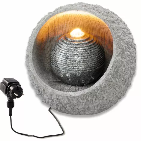 Vente flash ? ESOTEC Fontaine Dintérieur Fontaine + éclairage LED Fontaine Ornementale Fontaine De Jardin 230V 101401 ? 4 Vente flash ? ESOTEC Fontaine Dintérieur Fontaine + éclairage LED Fontaine Ornementale Fontaine De Jardin 230V 101401 ? – Image 2