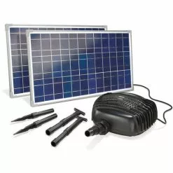 Promo ? Pompe Solaire De Cours D’eau 50W 3400 L / H Pompe Solaire Pompe Cascade étang Esotec 101766 ?