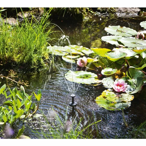 Promo ? Pompe Solaire Pour Bassin 8W 300l / H Batterie LED Pompe Solaire Pompe Pour Bassin De Jardin Esotec 101923 ? 5 Promo ? Pompe Solaire Pour Bassin 8W 300l / H Batterie LED Pompe Solaire Pompe Pour Bassin De Jardin Esotec 101923 ? – Image 3