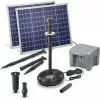 Vente flash ✔️ Pompe Solaire De Bassin 100W 2600l / H Batterie + LED Pompe Solaire De Bassin Jardin Esotec 101929 ? -Esotec Boutique 26787818 1
