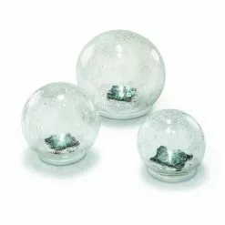 Sortie ? Boule De Verre Solaire Lot De 3 Lampes De Jardin LED Lampe Solaire En Verre, Esotec 102082 ? -Esotec Boutique 26788074 2