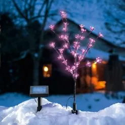 Bon marché ? Arbuste à Fleurs Solaire Lumière Décorative Lampe Solaire Lampe De Jardin Extérieur LED Esotec 102104 ? -Esotec Boutique 26788140 4