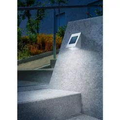 Bon marché ? Spot Solaire Mural Métal 3000K + 6500K Spot Solaire Lampe Solaire Esotec 102116 ? -Esotec Boutique 26788148 3