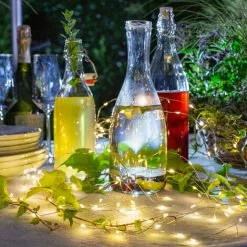 Sortie ? ESOTEC Lot De Lumière Solaire 100 LED Guirlandes Blanches Chaudes Fête Du Jardin Solaire 102178 ✔️ -Esotec Boutique 26788221 4