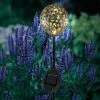 Remise ? Boule De Jardin Solaire Boule Blanc Chaud Décoration De Jardin LED Lumière Solaire Esotec 102385 ? -Esotec Boutique 26788524 1