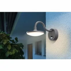 Grosses soldes ❤️ ESOTEC Applique Murale D’extérieur à Capteur LED Blanc Chaud 3000K 900lm 10 Watts Applique D’extérieur, 201168 ? -Esotec Boutique 26789165 4