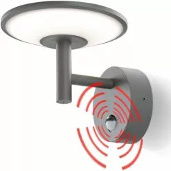 Offres ✔️ ESOTEC Applique D’extérieur à Capteur LED Blanc Chaud 3000K 900lm Applique D’extérieur 15 Watts 201175 ?