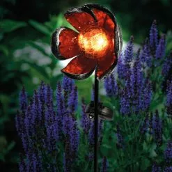 Top 10 ? Bouchon De Jardin Solaire Fleur Blanc Chaud Décoration De Jardin LED Lumière Solaire Esotec 102384 ⭐