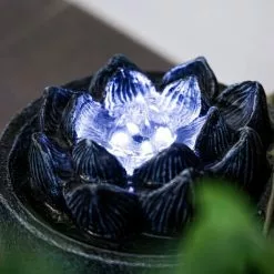 Meilleur prix ? ESOTEC Fontaine Dintérieur Bouddha Fontaine LED Fontaine Ornementale Fontaine De Jardin 230V 101402 ? -Esotec Boutique 26789935 3