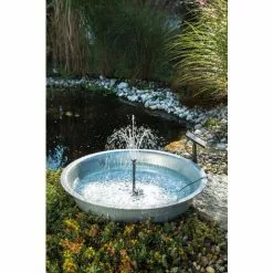 Remise ? Pompe Solaire Pour Bassin 1,5 W 140 l/h Pompe Solaire Pour Bassin De Jardin Kit De Pompe Esotec 101905 ? -Esotec Boutique 26790011 3