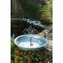 Remise ? Pompe Solaire Pour Bassin 1,5 W 140 l/h Pompe Solaire Pour Bassin De Jardin Kit De Pompe Esotec 101905 ? -Esotec Boutique 26790011 4