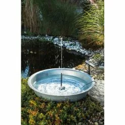 Remise ? Pompe Solaire Pour Bassin 1,5 W 140 l/h Pompe Solaire Pour Bassin De Jardin Kit De Pompe Esotec 101905 ? -Esotec Boutique 26790011 5