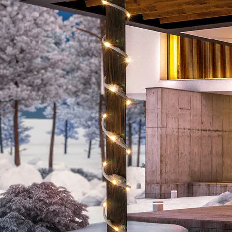 Budget ? Tuyau De Lumière Solaire PREMIUM 100 LED Blanc Chaud Décoration De Noël Fête Esotec 102174 ? 3 Budget ? Tuyau De Lumière Solaire PREMIUM 100 LED Blanc Chaud Décoration De Noël Fête Esotec 102174 ?