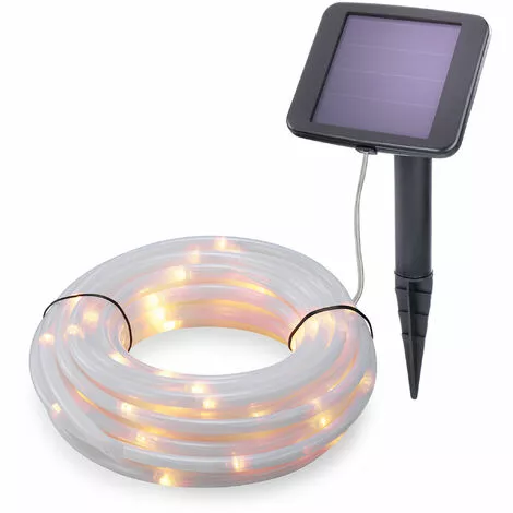 Budget ? Tuyau De Lumière Solaire PREMIUM 100 LED Blanc Chaud Décoration De Noël Fête Esotec 102174 ? 4 Budget ? Tuyau De Lumière Solaire PREMIUM 100 LED Blanc Chaud Décoration De Noël Fête Esotec 102174 ? – Image 2