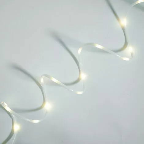 Budget ? Tuyau De Lumière Solaire PREMIUM 100 LED Blanc Chaud Décoration De Noël Fête Esotec 102174 ? 6 Budget ? Tuyau De Lumière Solaire PREMIUM 100 LED Blanc Chaud Décoration De Noël Fête Esotec 102174 ? – Image 4