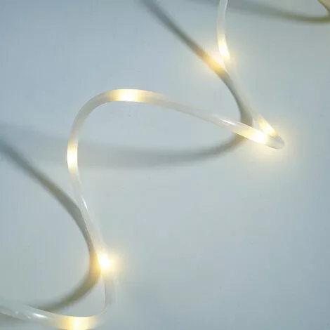 Budget ? Tuyau De Lumière Solaire PREMIUM 100 LED Blanc Chaud Décoration De Noël Fête Esotec 102174 ? 7 Budget ? Tuyau De Lumière Solaire PREMIUM 100 LED Blanc Chaud Décoration De Noël Fête Esotec 102174 ? – Image 5