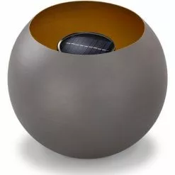 Meilleure affaire ? Bol à Feu Solaire Avec Effet De Flamme Panier à Feu Extérieur à Lumière Solaire Esotec 102365 ?