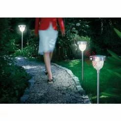 Promo ✨ Lumière Solaire De Chemin Asinara Détecteur De Mouvement Blanc Froid + Chaud Garden, Esotec 102530 ? -Esotec Boutique 26790176 5
