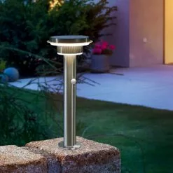 Meilleure affaire ? Capteur Solaire Path Light 600 Lm Lampadaire Jardin Lampe Solaire Esotec 102596 ⌛ -Esotec Boutique 26790185 5