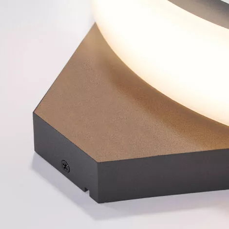 Remise ? ESOTEC Applique Dextérieur LED Blanc Chaud 2800K 550lm 9 Watts Lampe Murale Dextérieur, 201504 ? 6 Remise ? ESOTEC Applique Dextérieur LED Blanc Chaud 2800K 550lm 9 Watts Lampe Murale Dextérieur, 201504 ? – Image 4