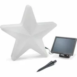 Acheter ? Couleur De La Lumière De L’étoile Lumineuse Solaire Commutable Décoration De Noël Décoration D’hiver Esotec 102121 ? -Esotec Boutique 26790291 3