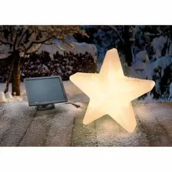 Le moins cher ? Couleur De Lumière étoile Lumineuse Solaire Commutable Décoration De Noël Décoration D’hiver Esotec 102122 ✨ -Esotec Boutique 26790308 5