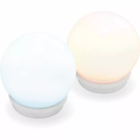 Budget ? ESOTEC Boule Lumineuse LED Solaire Flottante Set 15cm Lampe De Jardin Blanc Chaud + Froid 102125 ? 4 Budget ? ESOTEC Boule Lumineuse LED Solaire Flottante Set 15cm Lampe De Jardin Blanc Chaud + Froid 102125 ? – Image 2