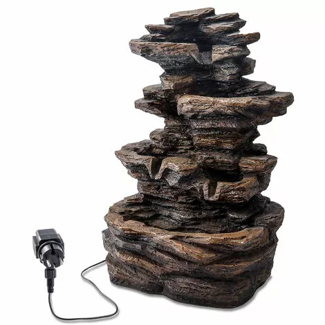Remise ? ESOTEC Fontaine De Jardin Fontaine Cascade Fontaine Décorative Déco Fontaine Dintérieur 230V 101455 ? 4 Remise ? ESOTEC Fontaine De Jardin Fontaine Cascade Fontaine Décorative Déco Fontaine Dintérieur 230V 101455 ? – Image 2