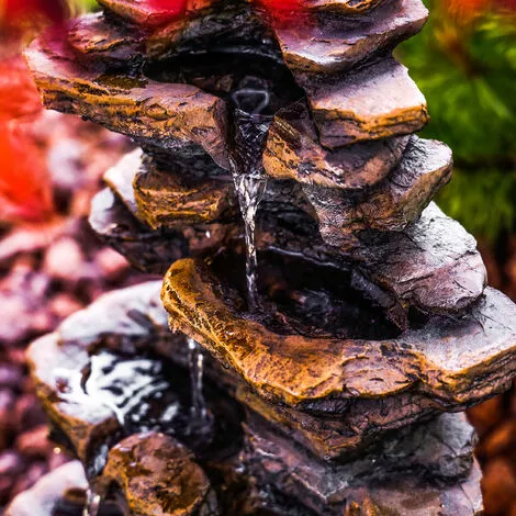 Remise ? ESOTEC Fontaine De Jardin Fontaine Cascade Fontaine Décorative Déco Fontaine Dintérieur 230V 101455 ? 6 Remise ? ESOTEC Fontaine De Jardin Fontaine Cascade Fontaine Décorative Déco Fontaine Dintérieur 230V 101455 ? – Image 4