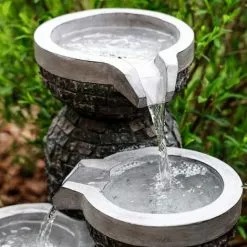 Budget ? Fontaine De Jardin Solaire + Fontaine à Batterie Fontaine Deau Solaire Esotec 101314 ? -Esotec Boutique 28276803 3